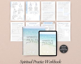 Manual de práctica espiritual: Trabajo energético, astrología y ciclos lunares, desarrollo personal (descarga digital)