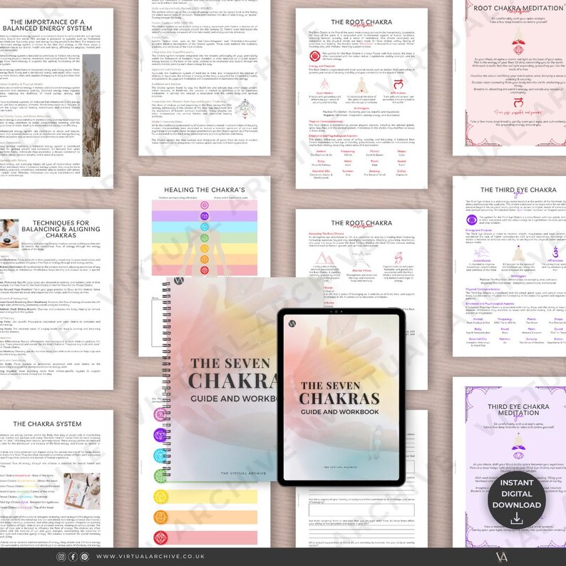 The Chakra's Guide & Workbook: Energy Healing Planner, Alignment ...