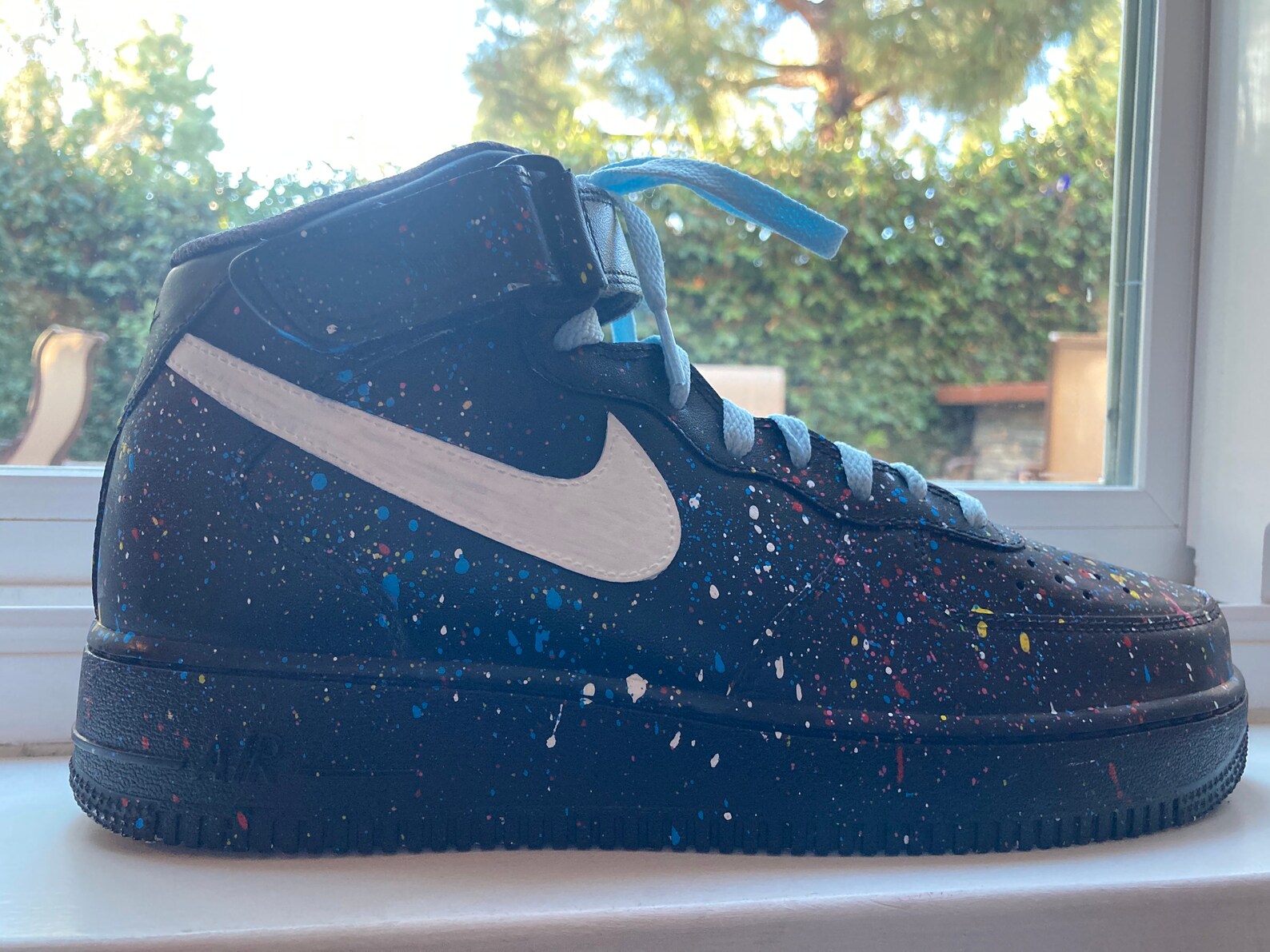 Custom Paint Splatter Air Force 1s AF1 | Etsy