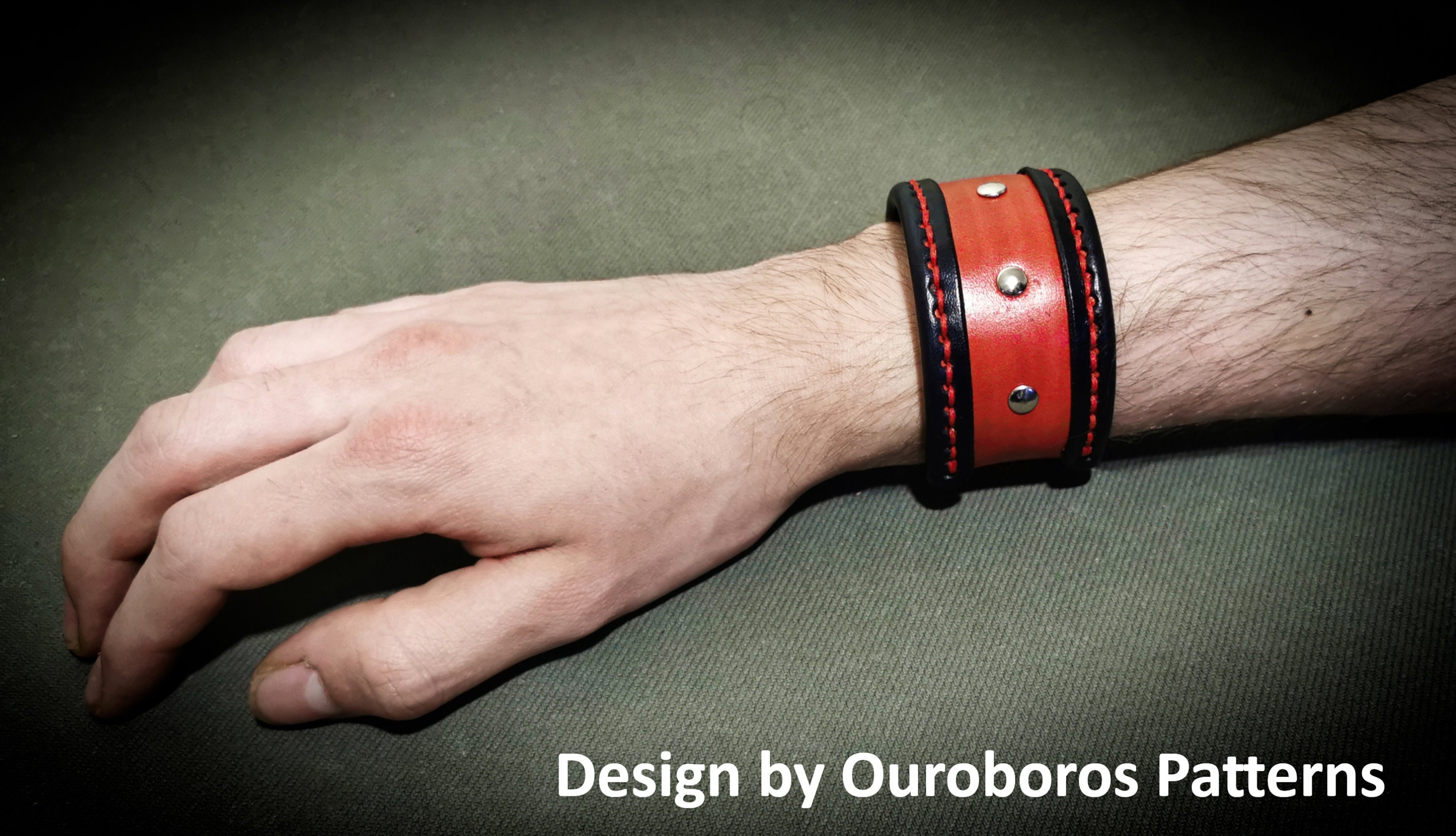 Bracelet DIY Leather Pattern PDF | Etsy