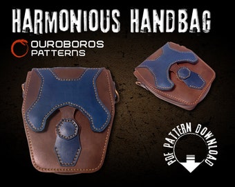 Harmonious Handbag - DIY - Leather Pattern PDF