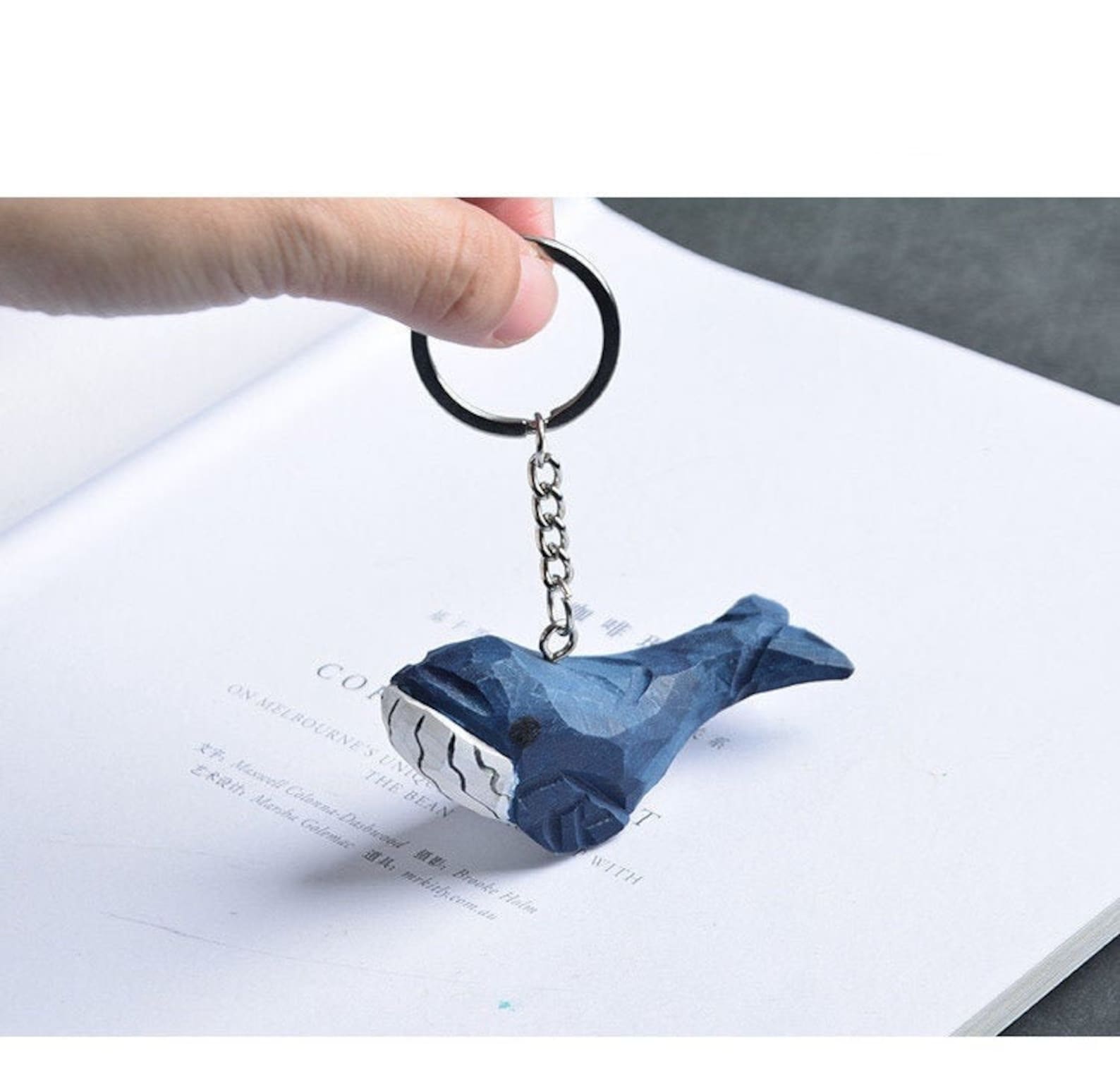 Cute whale keychain  blue whale  wooden keychain  girls  etsy Cute whale keychain  blue whale  wooden keychain  girls  etsy