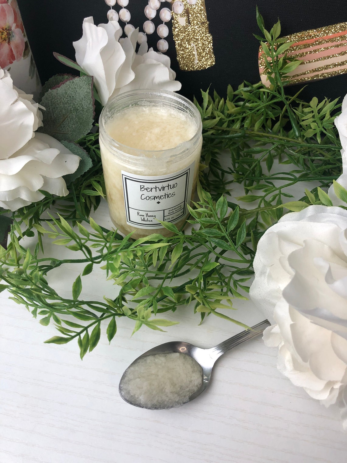 Raw Whiten Body Scrub Natural Whiten Homemade Exfoliate Etsy