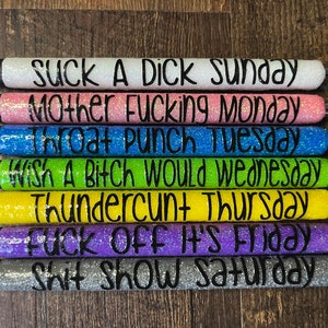 Pen Set / Days Of The Week Pen Set