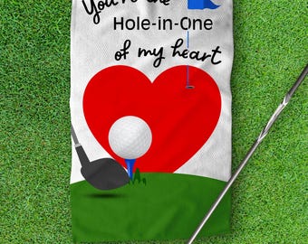 Toalha de golfe personalizada, toalha esportiva para golfista, presentes de golfe personalizados, acessórios de golfe, toalha de equipamento de golfe, presente de golfe, amante de golfe