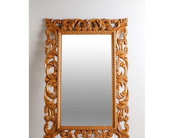 CHERRY CONTEMPORARY MIRROR/ Espejo peruano/ Espejo rústico/ Barnwood Mirror/ Home Decore