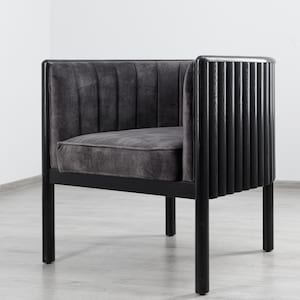 Alton Armchair, Armchair, Living Room Furniture, Accent Furniture, Wood Armchair