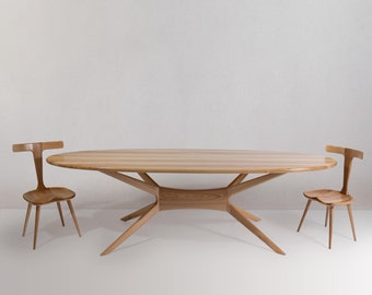 Elmond Dining Table | Dining Table| Mid-Century Dining | Wood Dining Table| Modern Dining Table