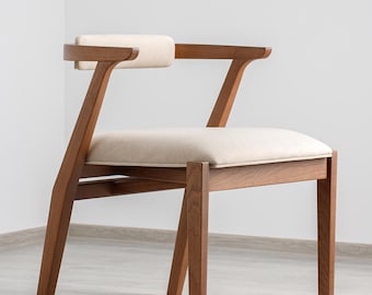 Silla de comedor Ellis, Silla de comedor, Muebles de comedor, Silla de comedor de madera, Silla de comedor