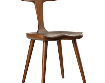 Silla de comedor Anvil, silla de comedor de madera, silla de comedor, silla de comedor negra