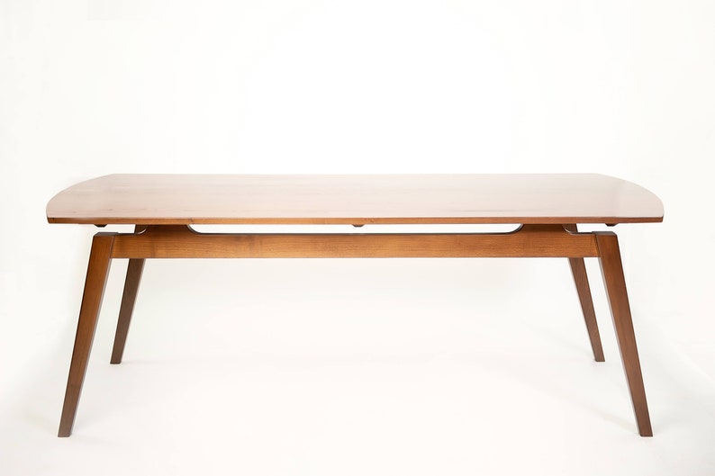 Acline Dinning Table Modern Dining Table Wood Dining Table Brown Dining