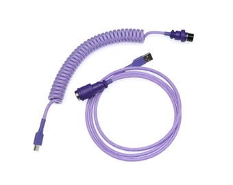 Cavo per tastiera meccanica a spirale personalizzato USB C/Mini/Micro
