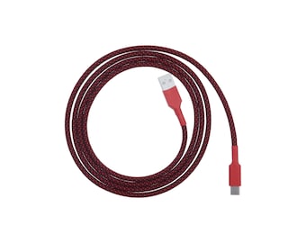 Cavo per mouse in paracord personalizzato, USB-C/Micro, 70 colori