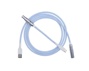 Custom straight USB keyboard cable