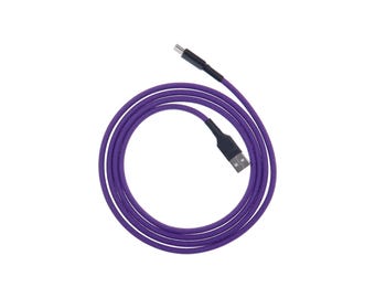 Kundenspezifisches Paracord Mauskabel, USB-C/Micro, Ultra-Flexibel