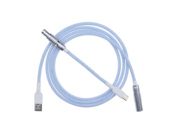 Custom straight USB keyboard cable