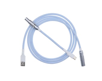 Custom straight USB keyboard cable