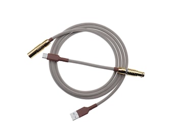 Custom straight USB keyboard cable