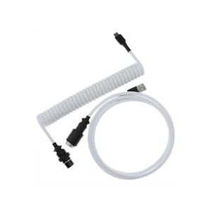 Custom coiled keyboard usb cable WOB coil cable