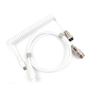 Câble USB de clavier enroulé personnalisé