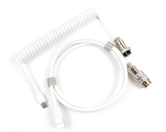 Custom Coiled Keyboard USB Cable