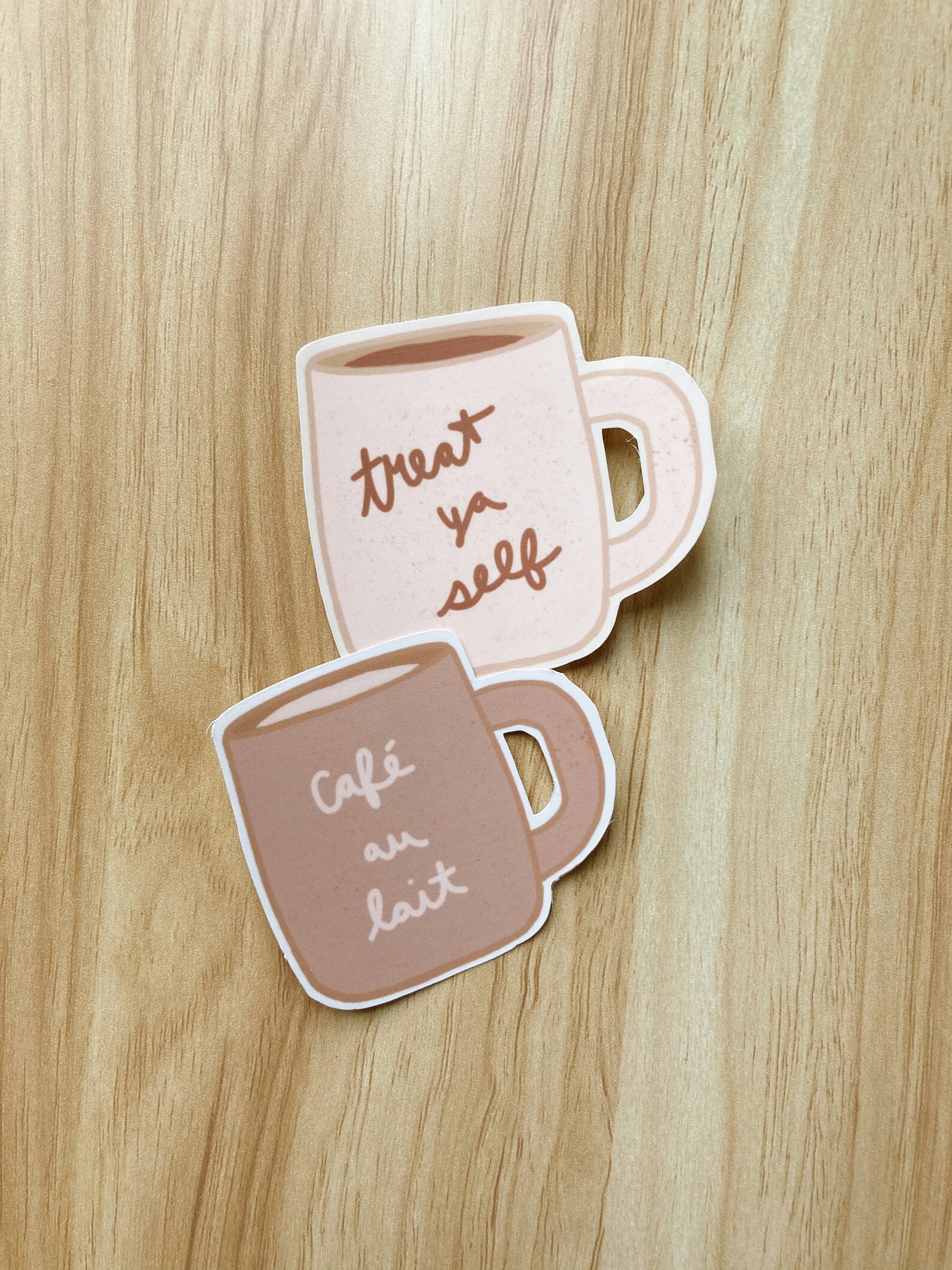 Coffee Mug Sticker / Waterproof Sticker / Glossy Sticker / Etsy UK