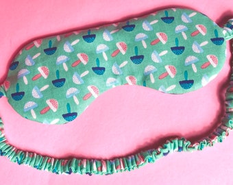 Sleep Eye Mask with optional Organic Lavender Flowers