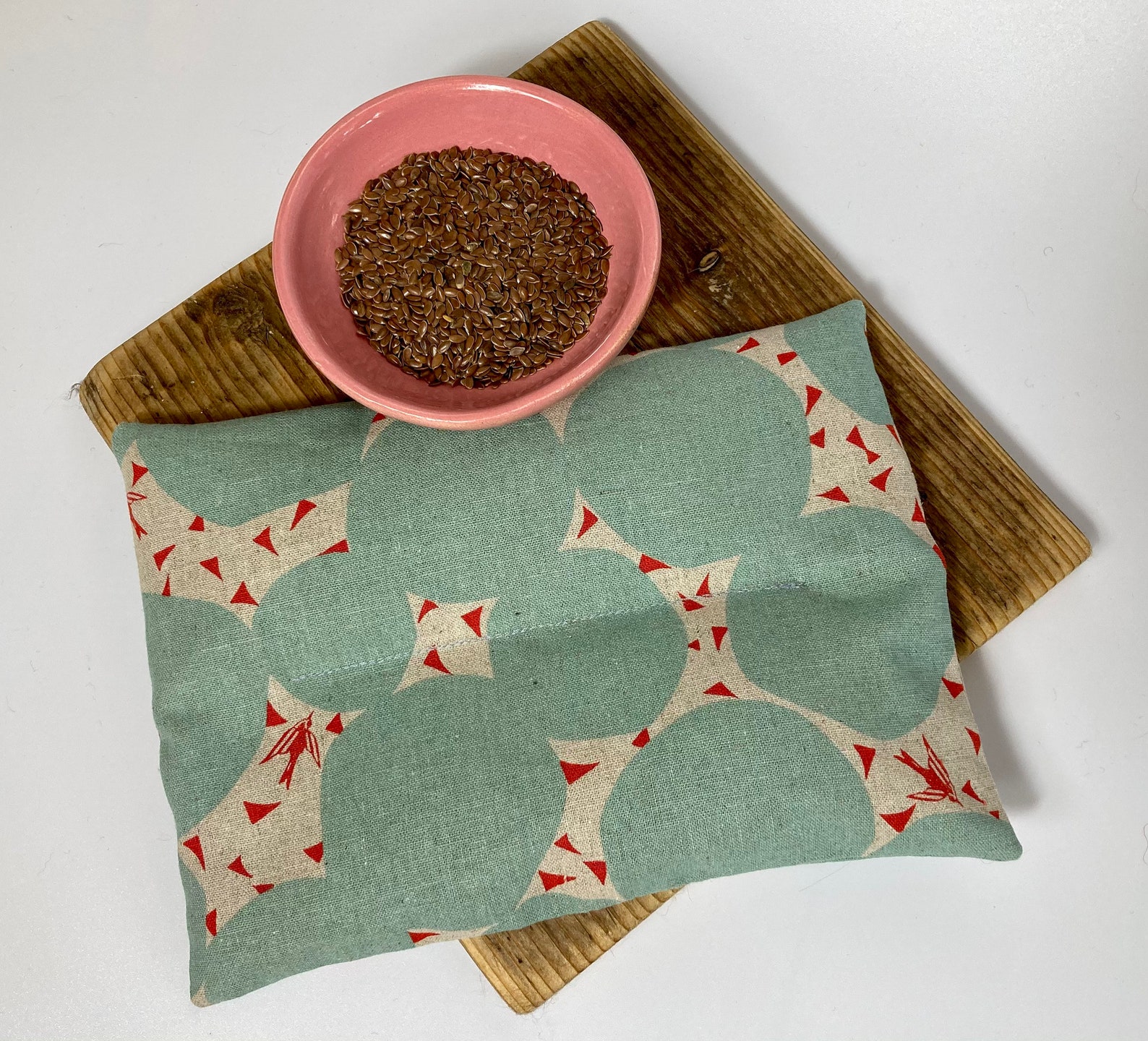 Hand Made Flax Seed Heat Pack Etsy