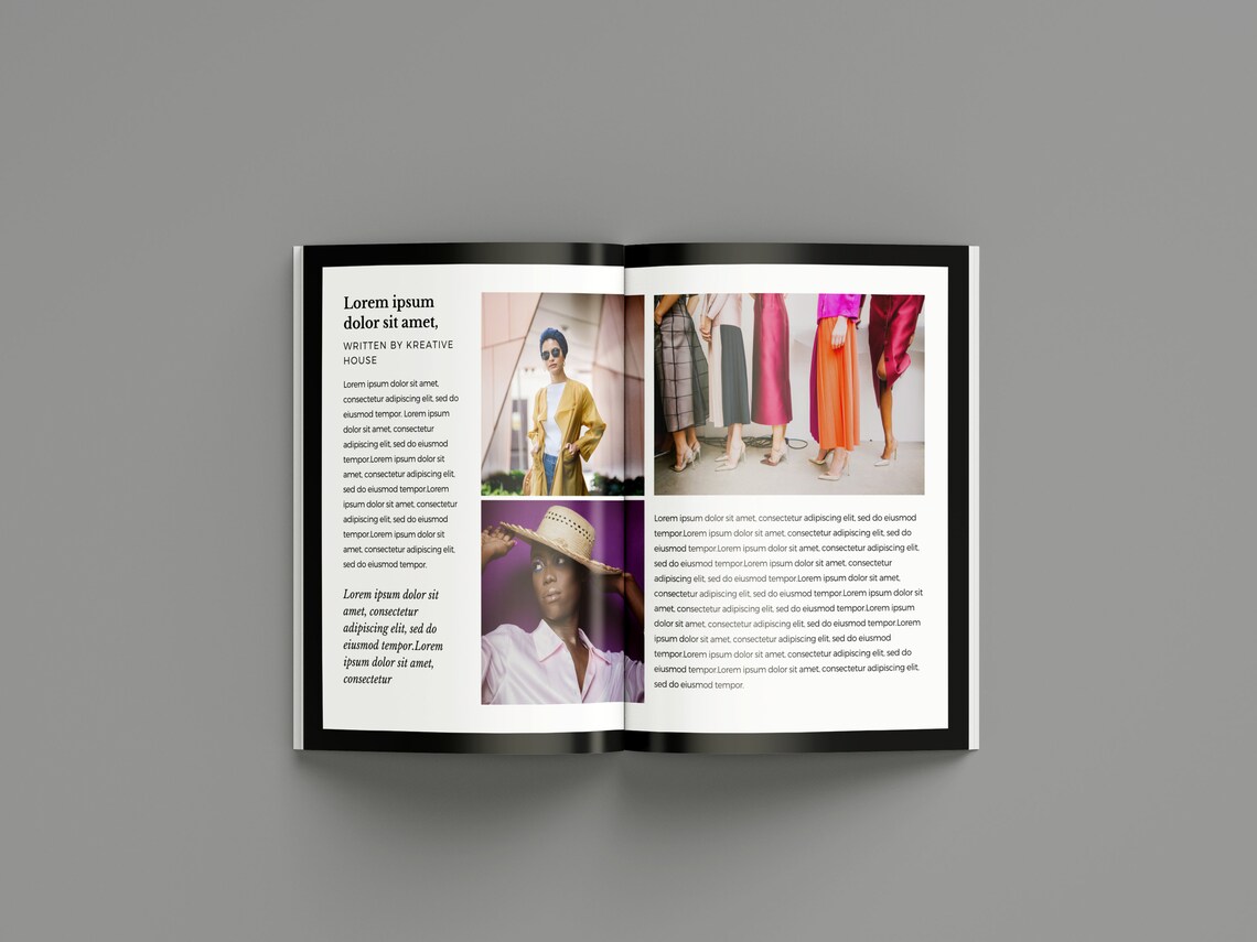 14 Editable the Edit Catalog Template for Canva Etsy