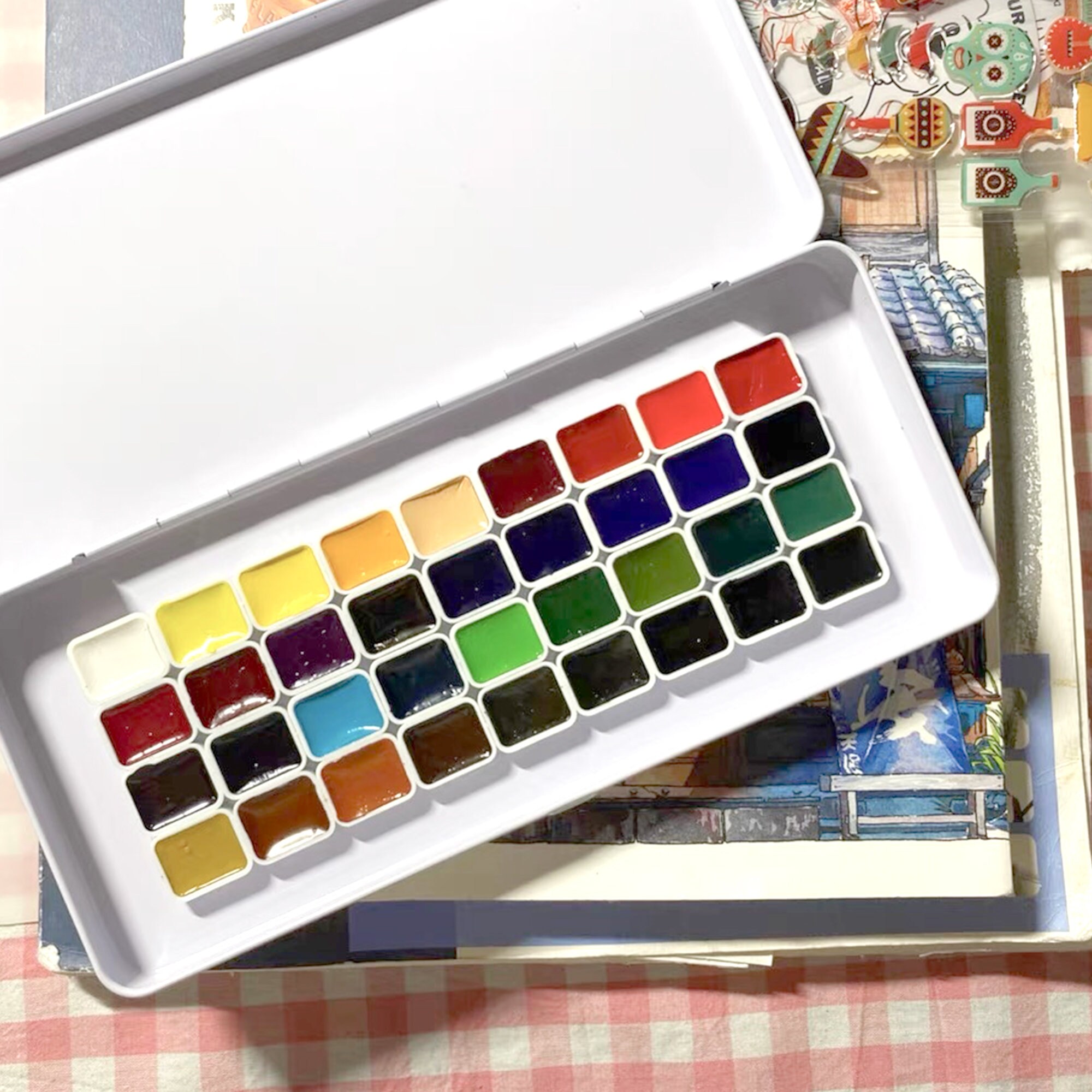 Custom Repackaged Schmincke Watercolor Paint Watercolour Etsy