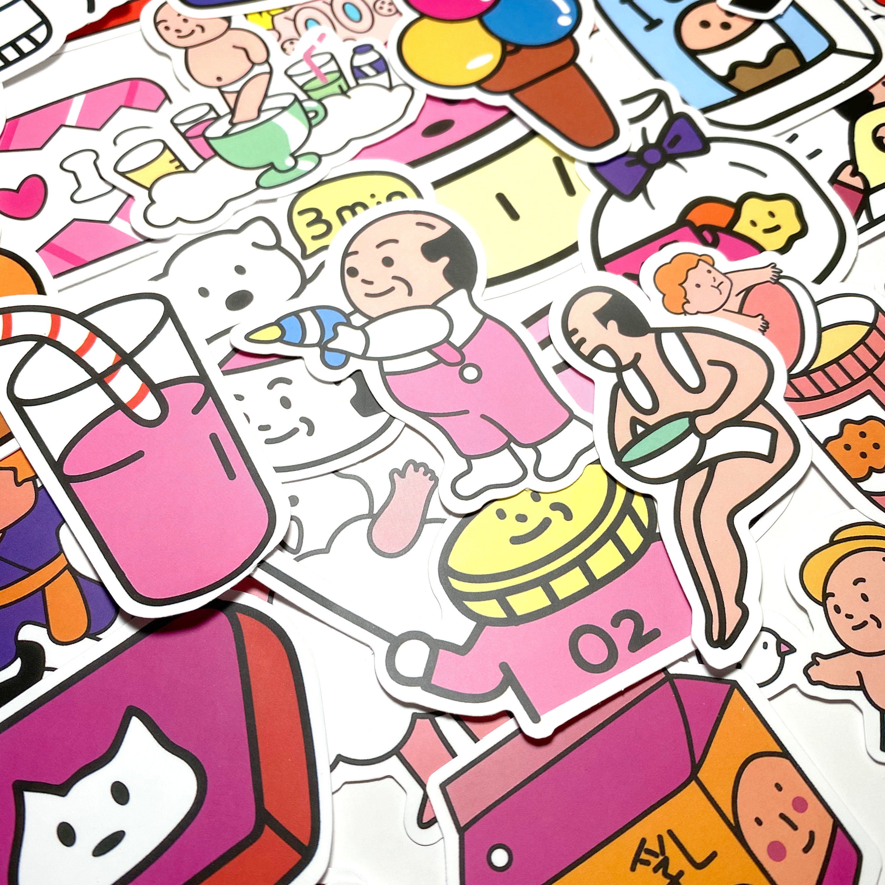 88pc Sticker Pack Korea stickers Cute stickers Journal Etsy