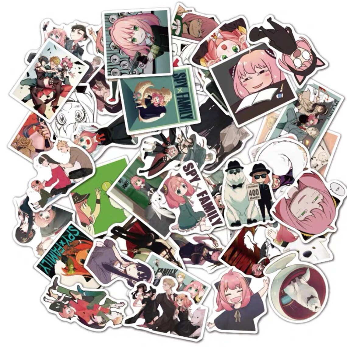 50pc Sticker Pack SPY x FAMILY Schattige stickers Etsy