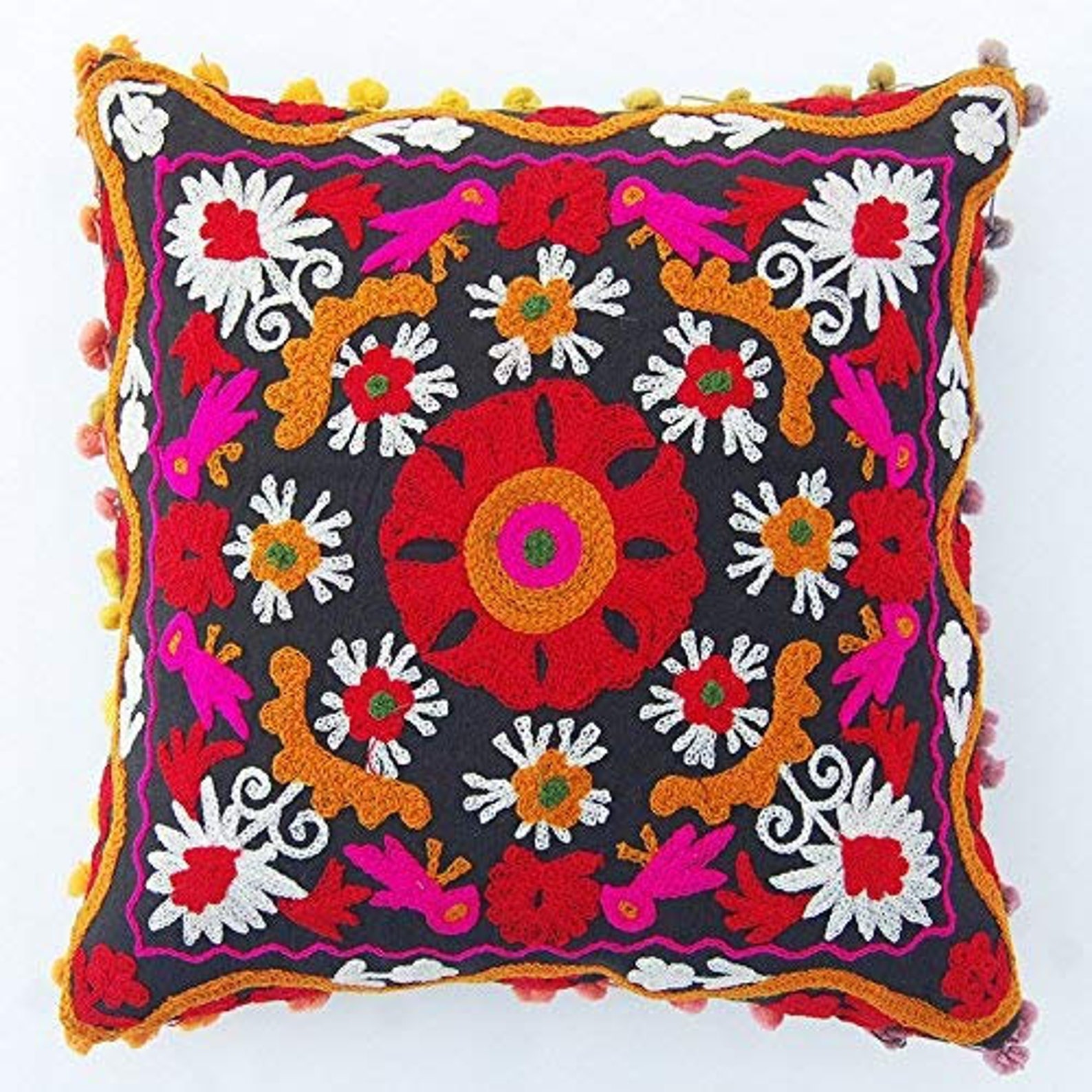 India Pillow Cover 16x16 18x18 20x20 22x22 24x24 Etsy