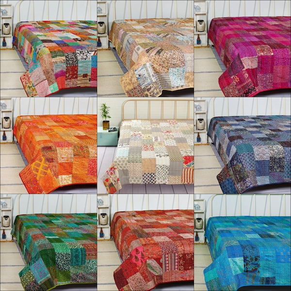 Patchwork Quilts for Sale Etsy