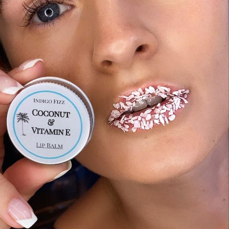 Coconut & Vitamin E Lip Balm Etsy UK