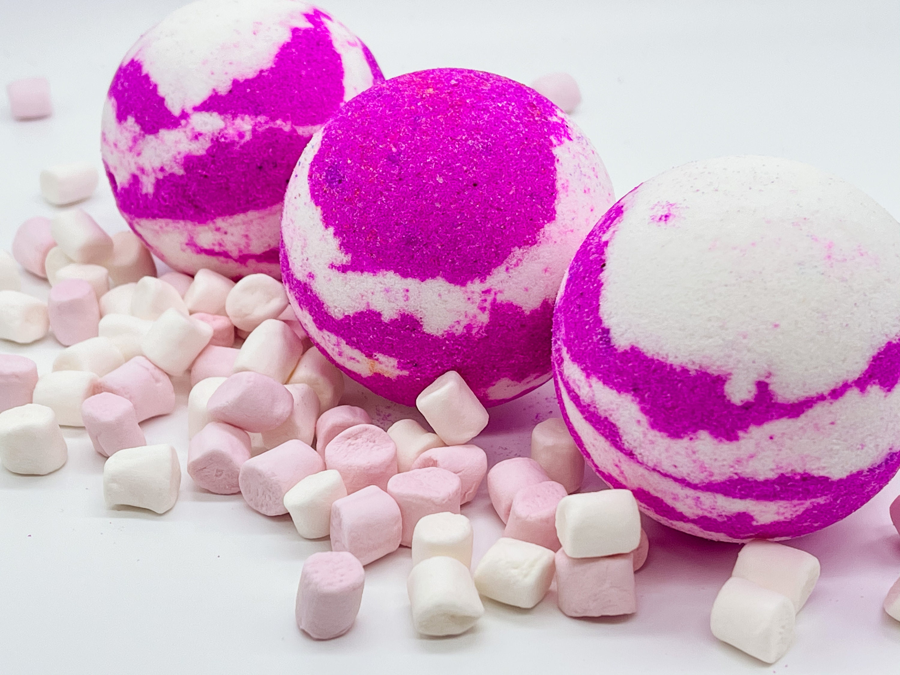 Marshmallow Delight Bath Bomb Etsy