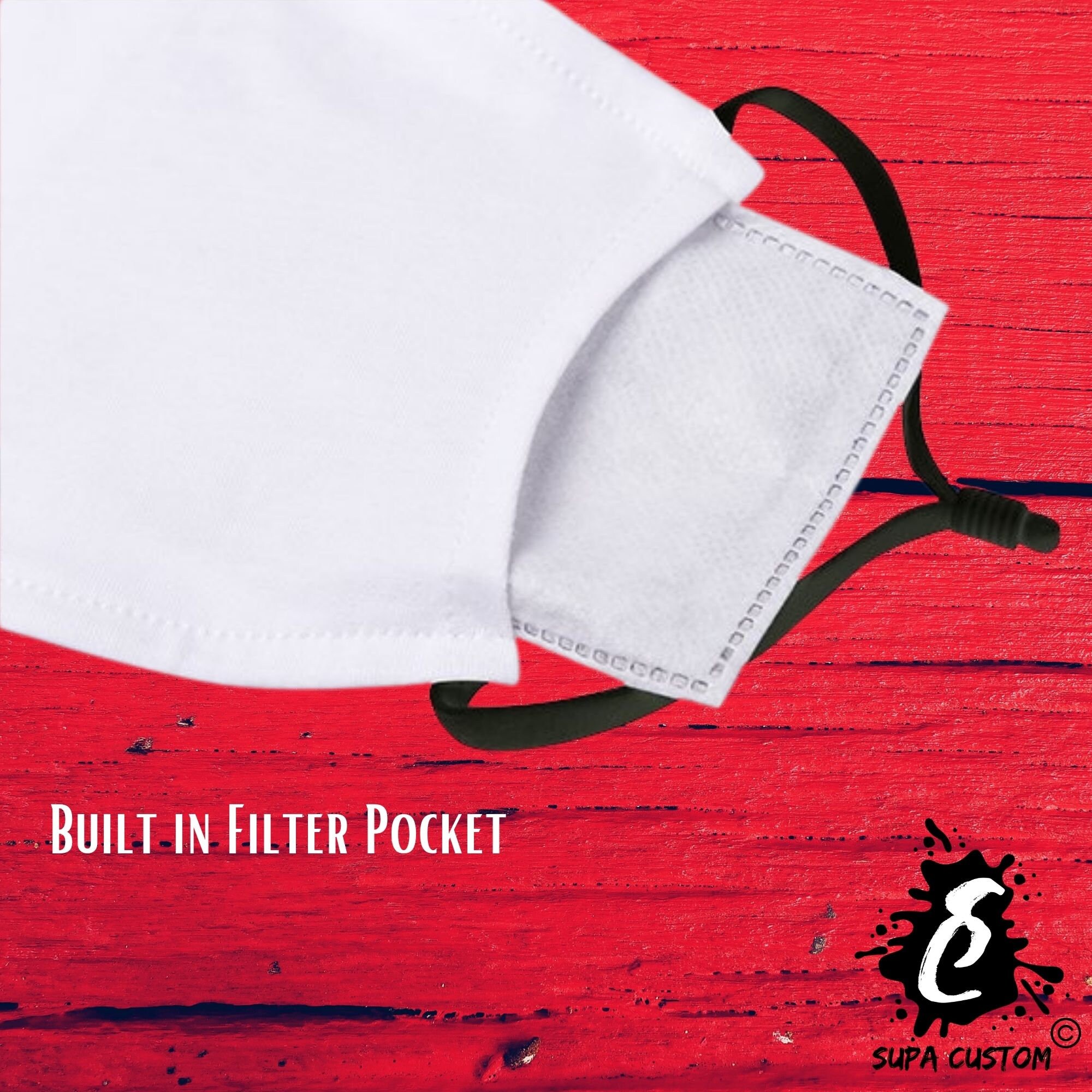 Red Nose Face Mask, Comic Relief Face Mask, Charity Face Mask