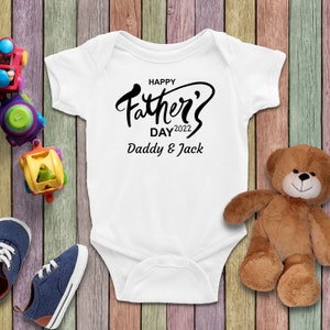 Vaderdag Outfit | Eerste vaderdagcadeau | Vaderdag Vest | Gepersonaliseerde papa cadeau | Eerste Vaderdag Baby Grow | Vaderdagcadeaus