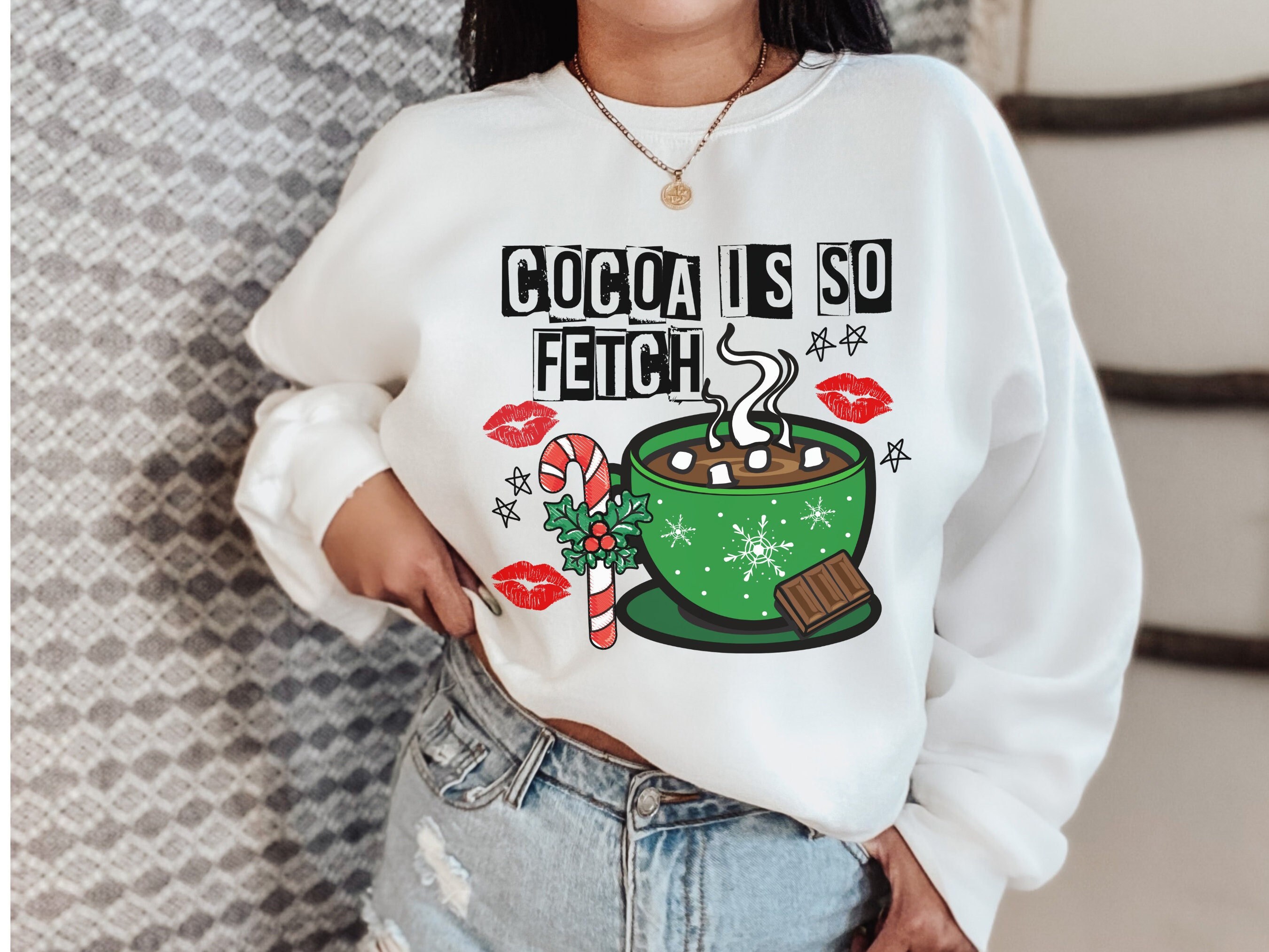 That’s so fetch sweatshirt, mean girls Christmas sweatshirt, Christmas  sweatshirt, Christmas crewneck sweatshirt, mean girls sweatshirt