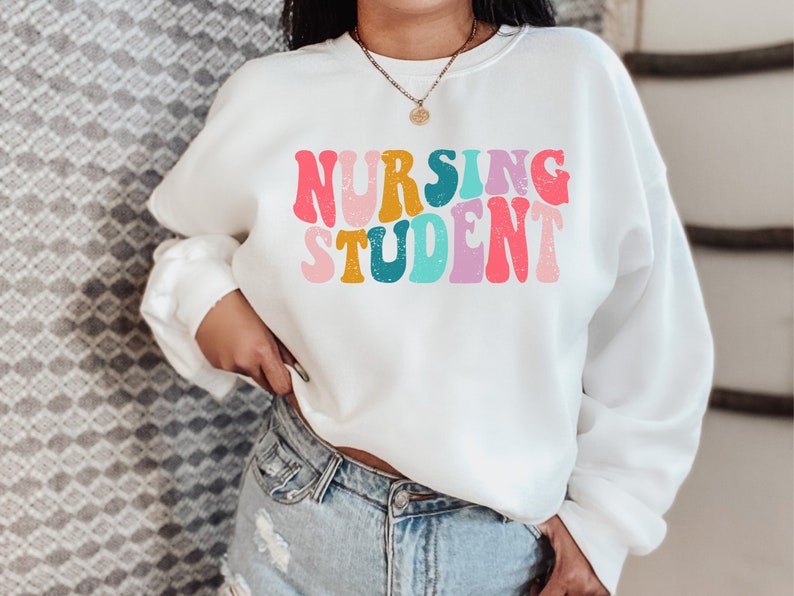 Retro Nursing Student Sweatshirt Future Nurse Crewneck Gift - Etsy