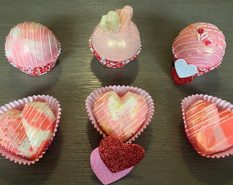 Valentinstag Geschenk: Heiße Schokolade Bomben (6 Pack)