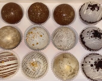 Heiße Schokoladenbomben