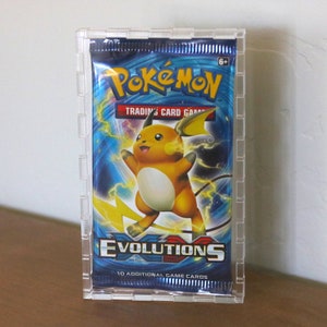 Pokemon Acryl Booster Pack Vitrinen Box, Break N Trade
