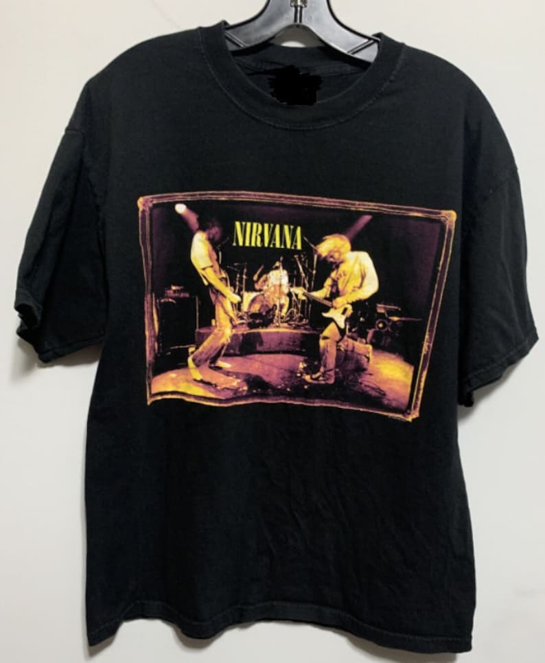 Vintage NIRVANA Band Shirt From the Muddy Banks of Wishkah M&O Etsy