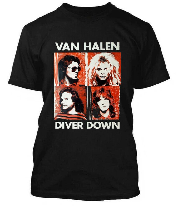 van halen diver down tour shirt