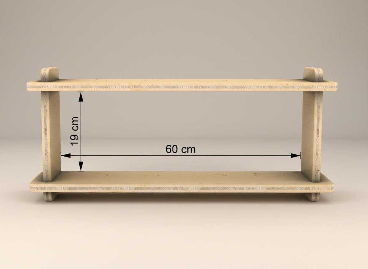 MANGA BOX - Bookcase With Demon Slayer-inspired Symbol