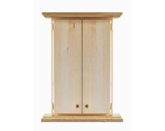 Altare buddista Butsudan NEUTRO arredamento sostenibile, arredamento in legno artigianale, design ecologico