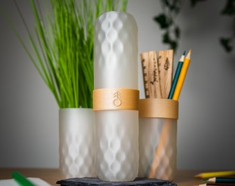 Bulbo Pencil case/pen holder made of bio-plastic