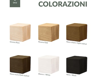 Campione Doga in Legno Naturale | Parete divisoria