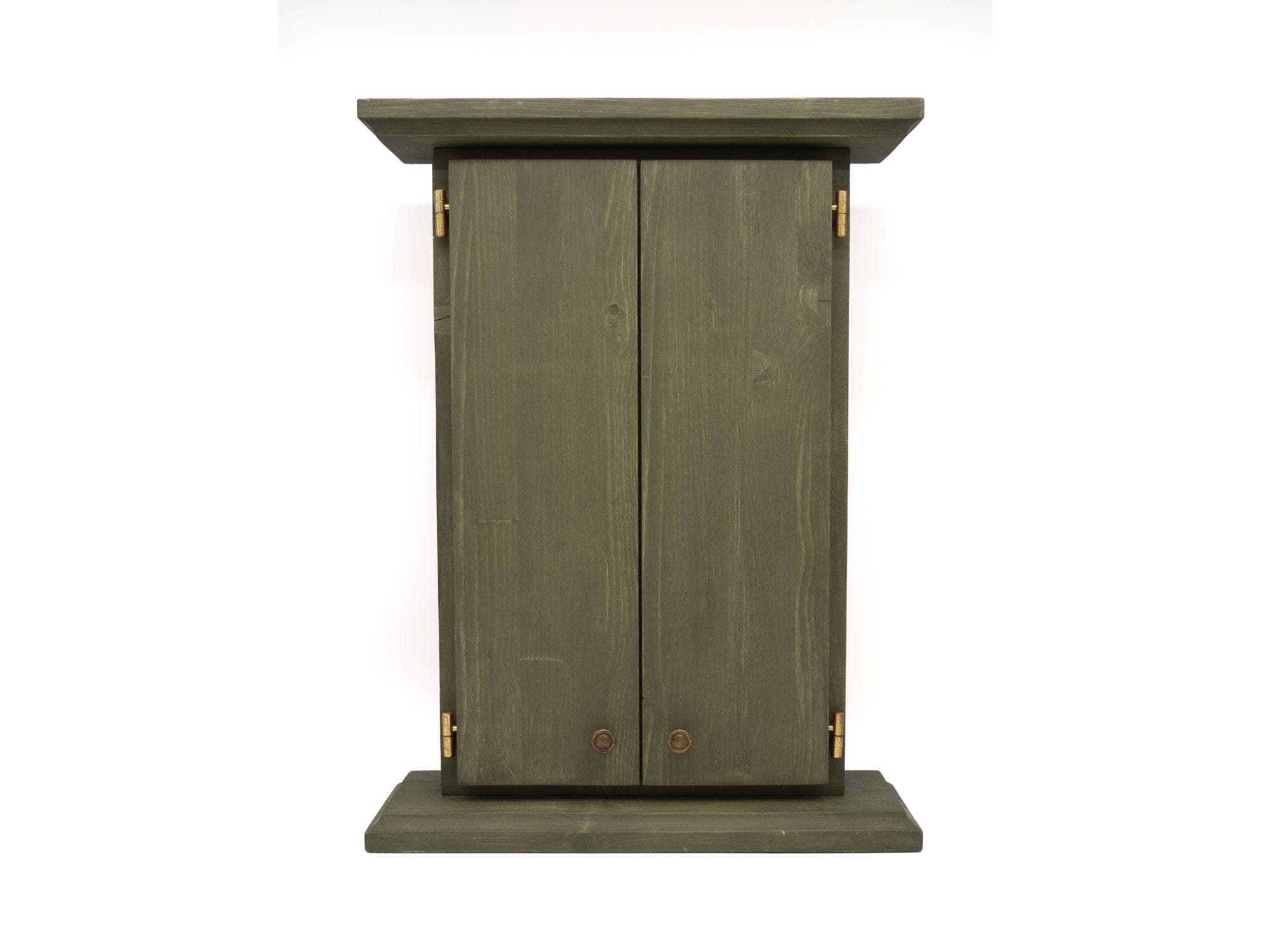 Buddhist Altar Butsudan GREEN sustainable furniture, handcrafted wooden furniture, eco-friendly design